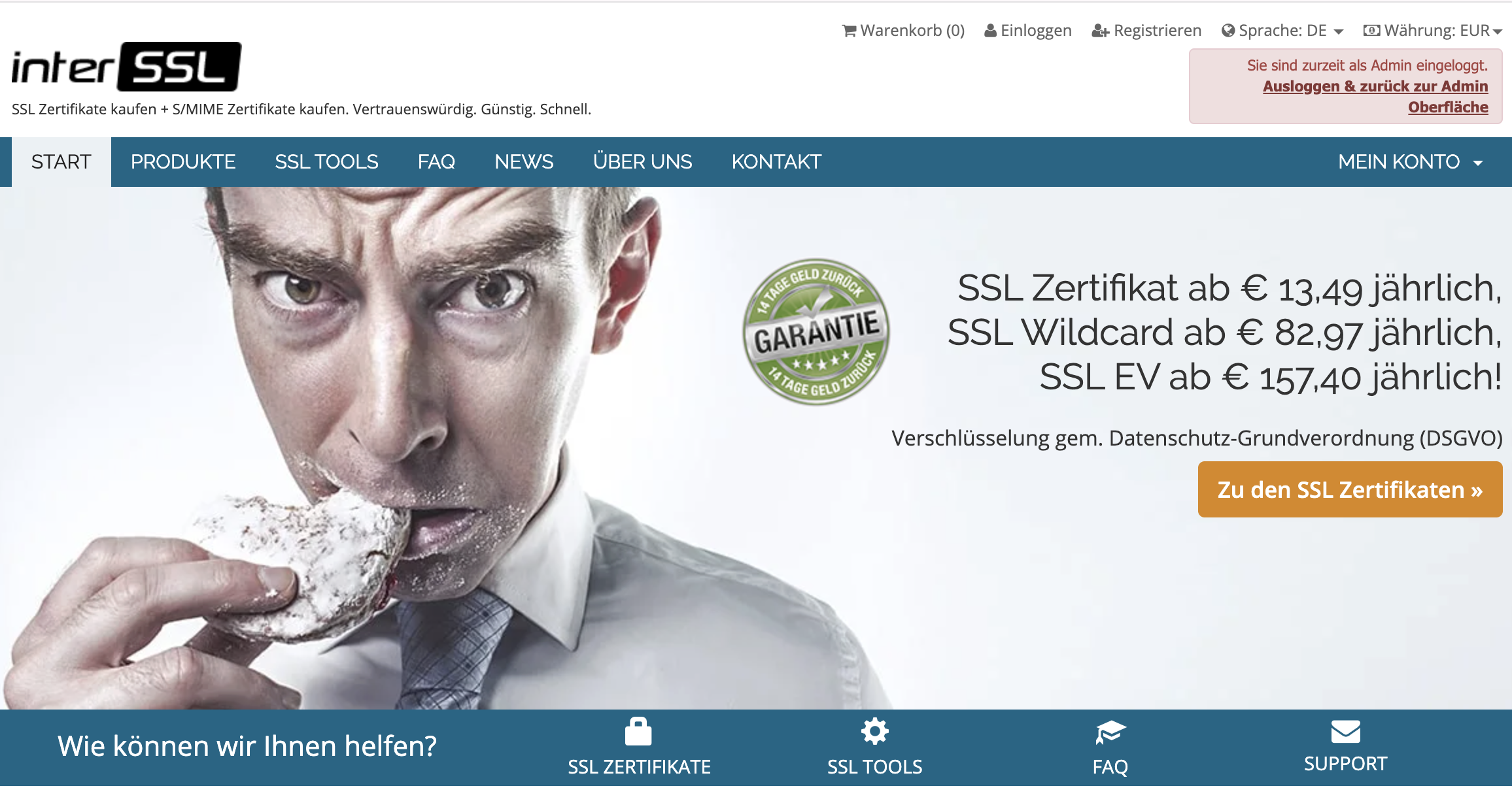interssl.com – SSL-Zertifikate für Unternehmen